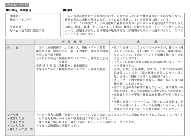 チャレンジ12の詳細